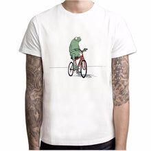 Load image into Gallery viewer, Sumer Hot Meme Pepe Frog T Shirt Men Summer Fashion Sad Frog Pepe Tshirt Printed Harajuku T-shirt Casual O-Neck
